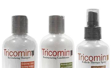 Tricomin Follicle Therapy Spray, Shampoo and Conditioner